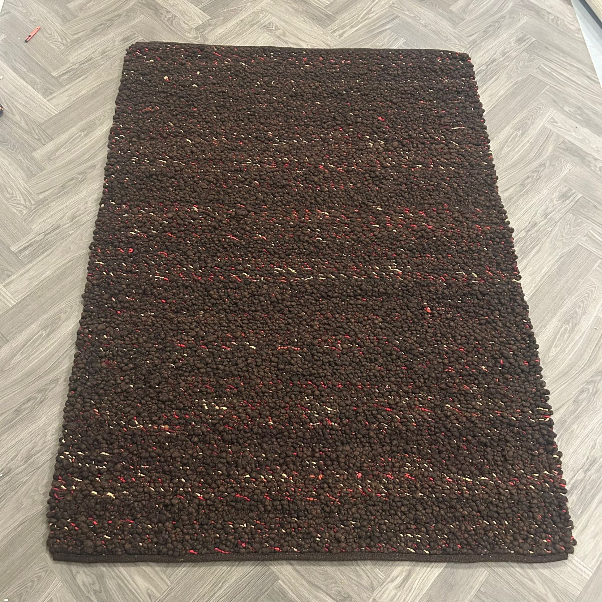 Brinker Modena Brown Anthracite 522 Vloerkleed - 170x230cm - QF Living