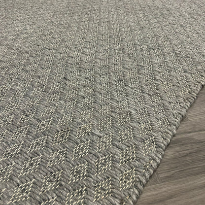 Brinker Objat Grey Smoke Vloerkleed - 240x340cm - QF Living