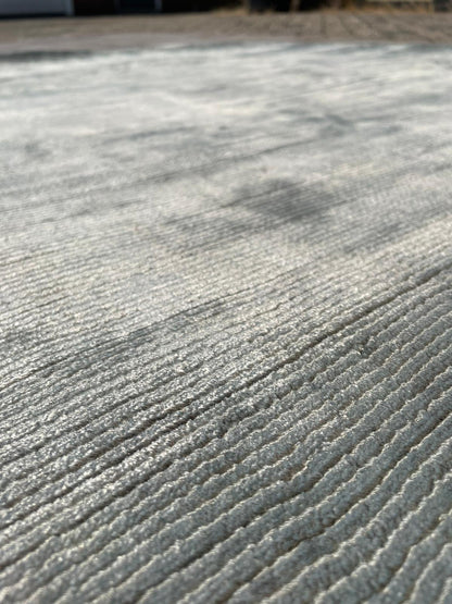 Brinker Oyster Grey Rond Vloerkleed - 150x150cm - QF Living