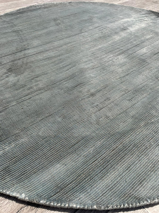 Brinker Oyster Grey Rond Vloerkleed - 150x150cm - QF Living