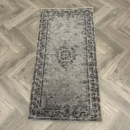 Brinker Pinkpop Dark Ash Vloerkleed - 70x140cm - QF Living