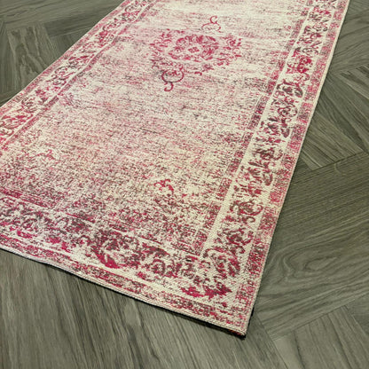 Brinker Pinkpop Pink Vloerkleed - 70x140cm - QF Living