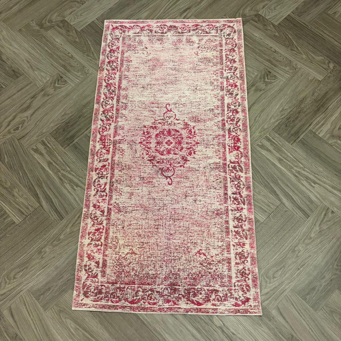 Brinker Pinkpop Pink Vloerkleed - 70x140cm - QF Living