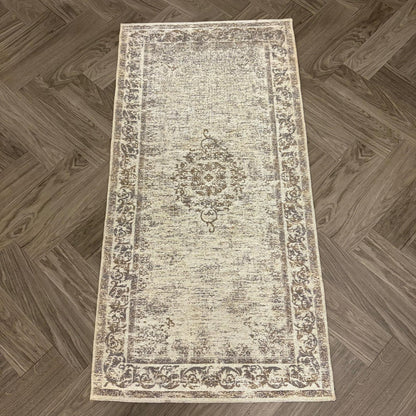Brinker Pinkpop Sand Vloerkleed - 70x140cm - QF Living