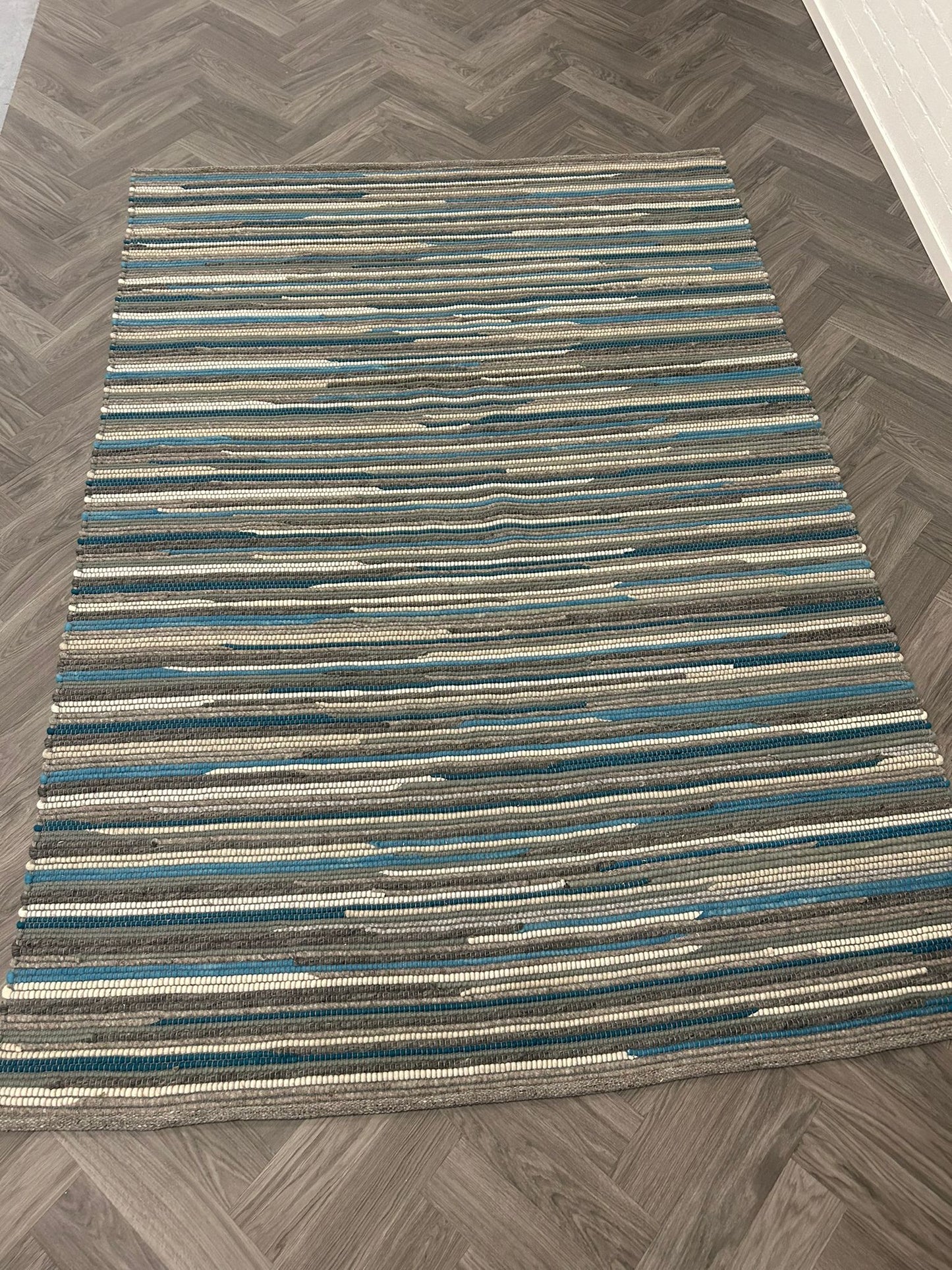 Brinker Rockwretcher Blue Mix Vloerkleed - 160x230cm - QF Living