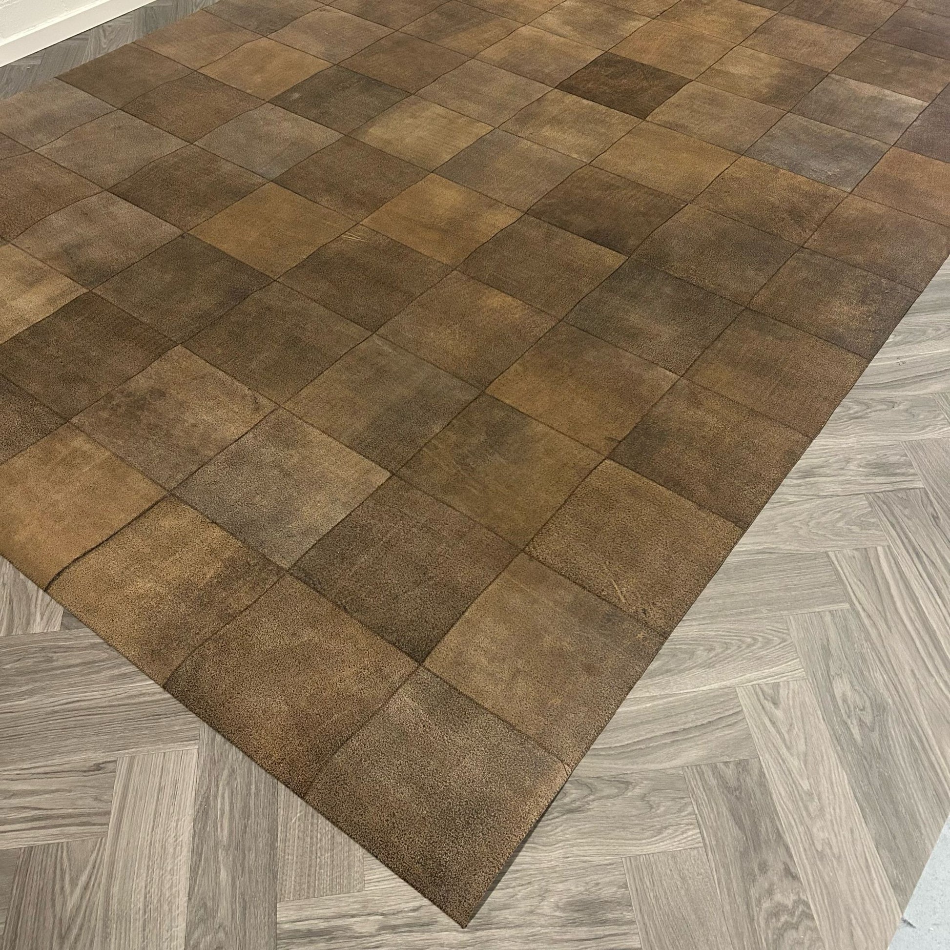 Brinker Rosso Brown Vloerkleed - 170x230cm - QF Living