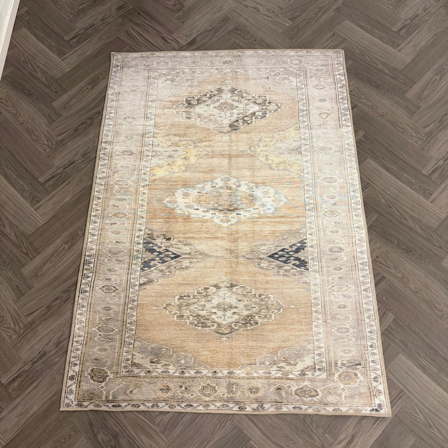 Brinker Senna Yellow Vloerkleed - 140x200cm - QF Living