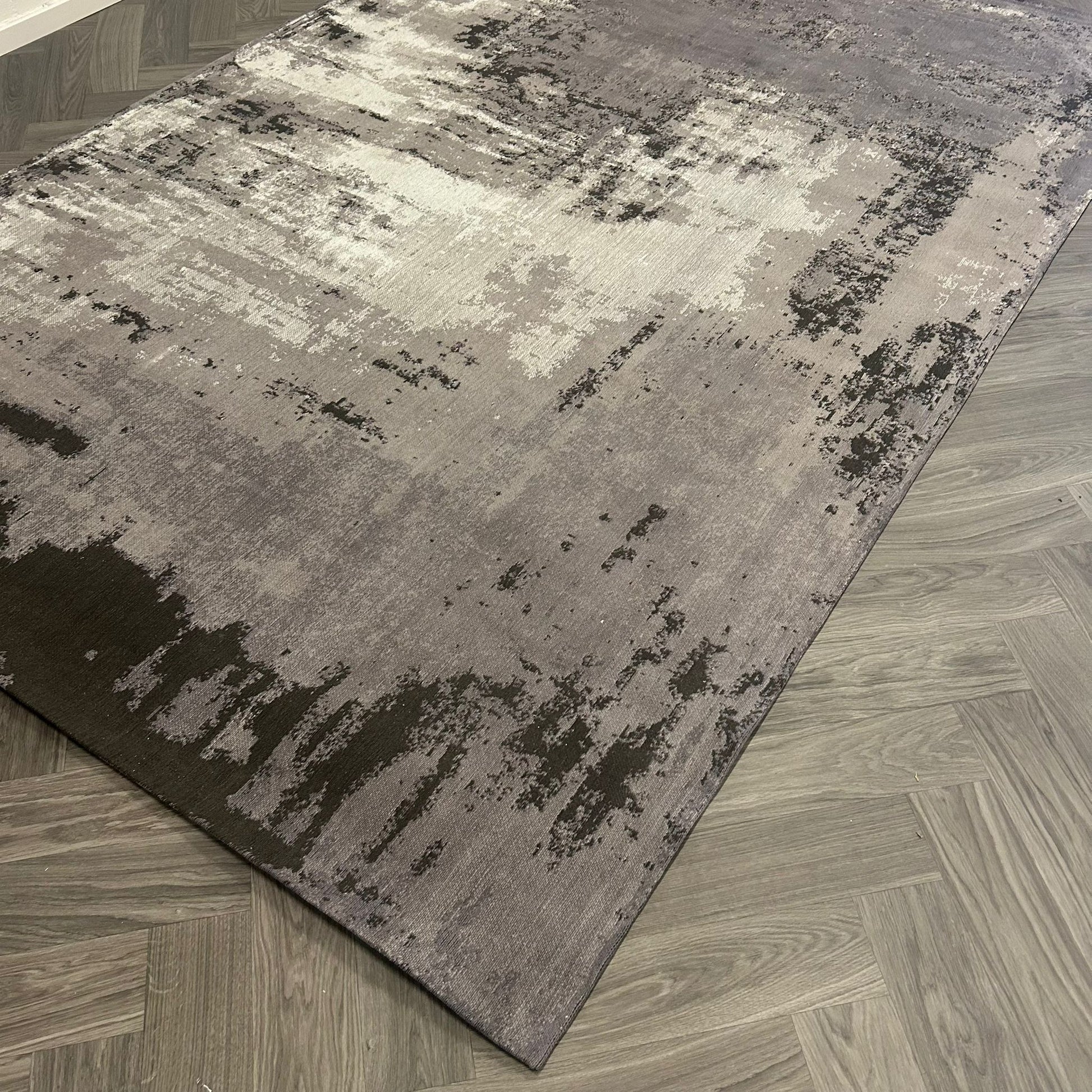 Brinker Skyview Dark Grey Vloerkleed - 200x290cm - QF Living