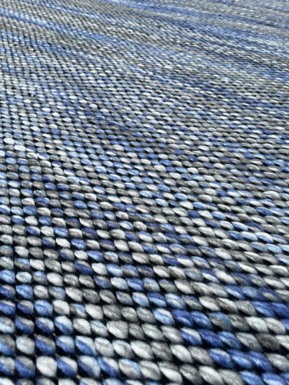 Brinker Spotlight Blue Multi Vloerkleed - 200x290cm - QF Living