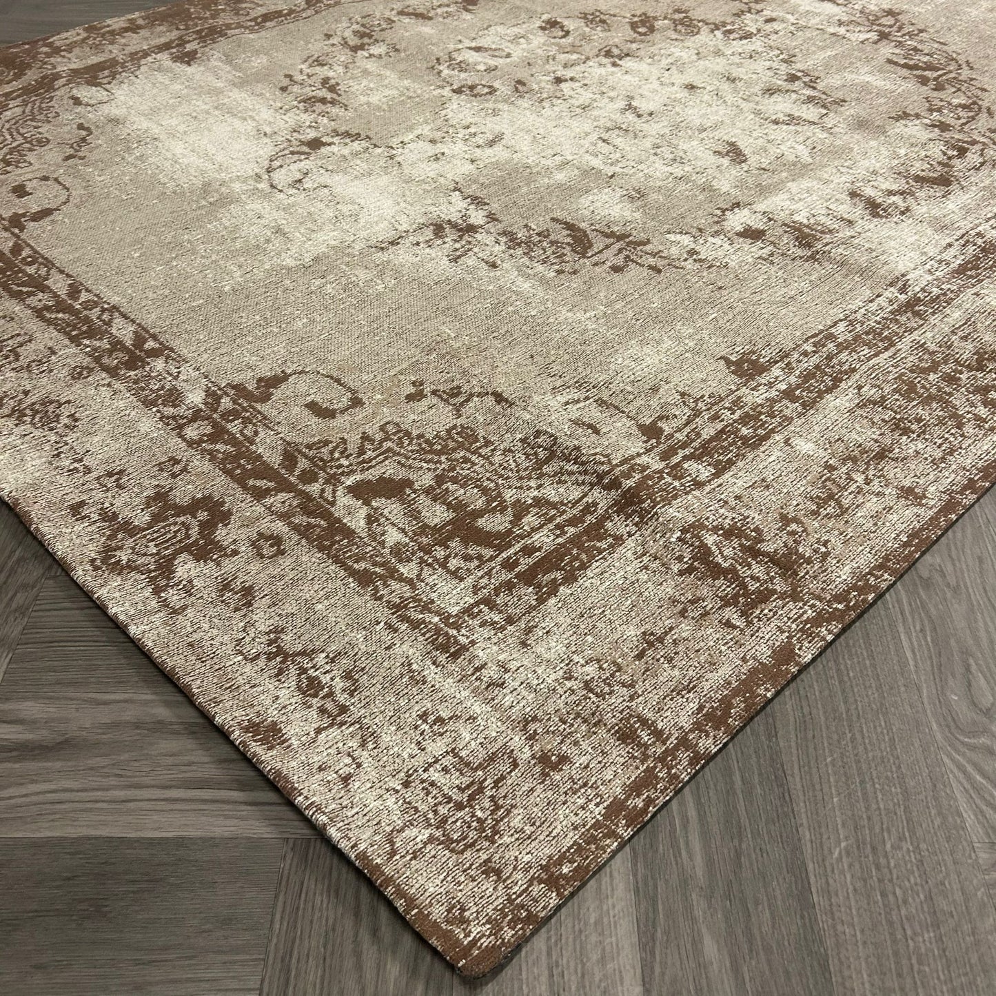 Brinker Superb Beige Vloerkleed - 160x230cm - QF Living