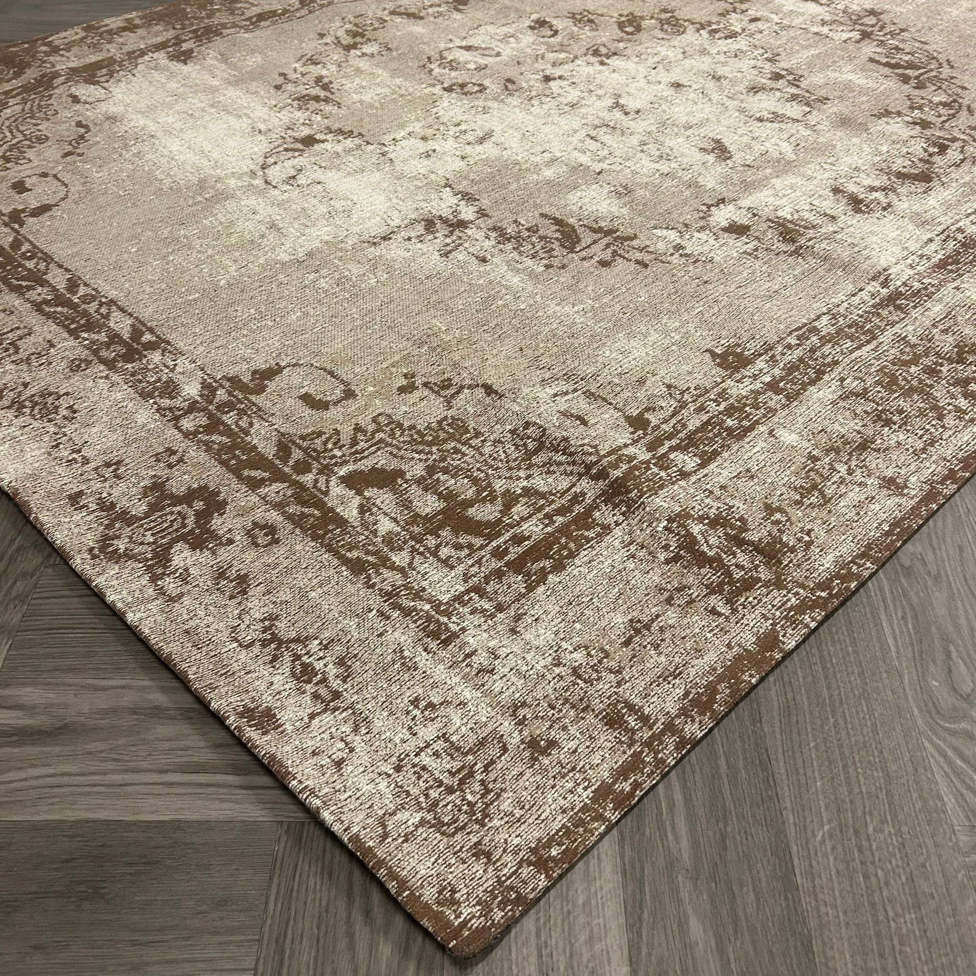 Brinker Superb Beige Vloerkleed - 160x230cm - QF Living
