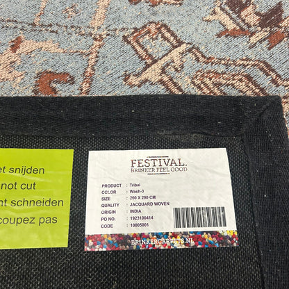 Brinker Tribal Wash 3 - 200x290cm - QF Living
