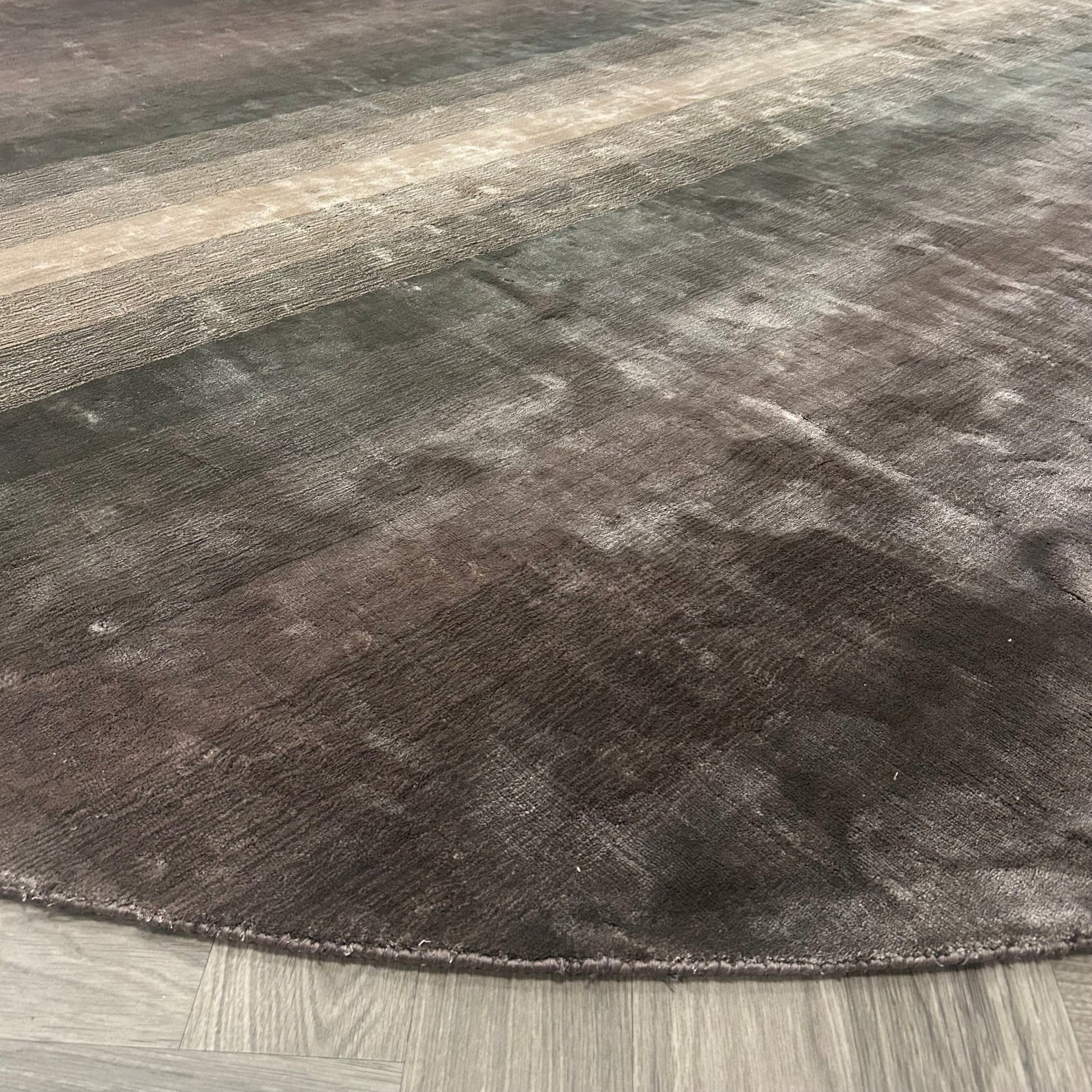 Brinker Varrayon Brown Vloerkleed - 300x300cm - QF Living