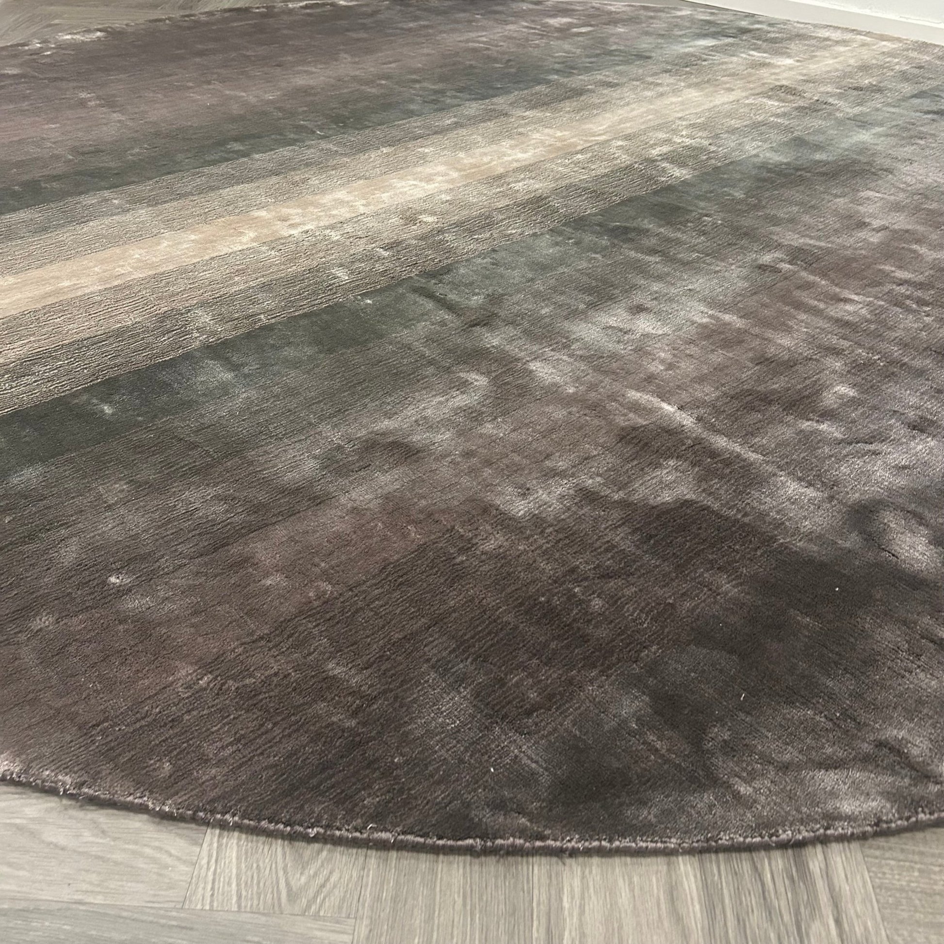 Brinker Varrayon Brown Vloerkleed - 300x300cm - QF Living