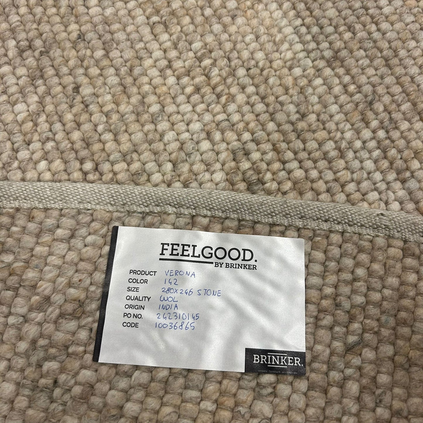 Brinker Verona 815 Tube Vloerkleed - 200x400cm - QF Living