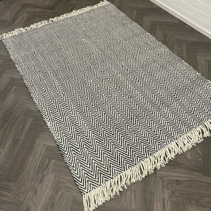Brinker Vijon Charcoal Vloerkleed - 200x300cm - QF Living