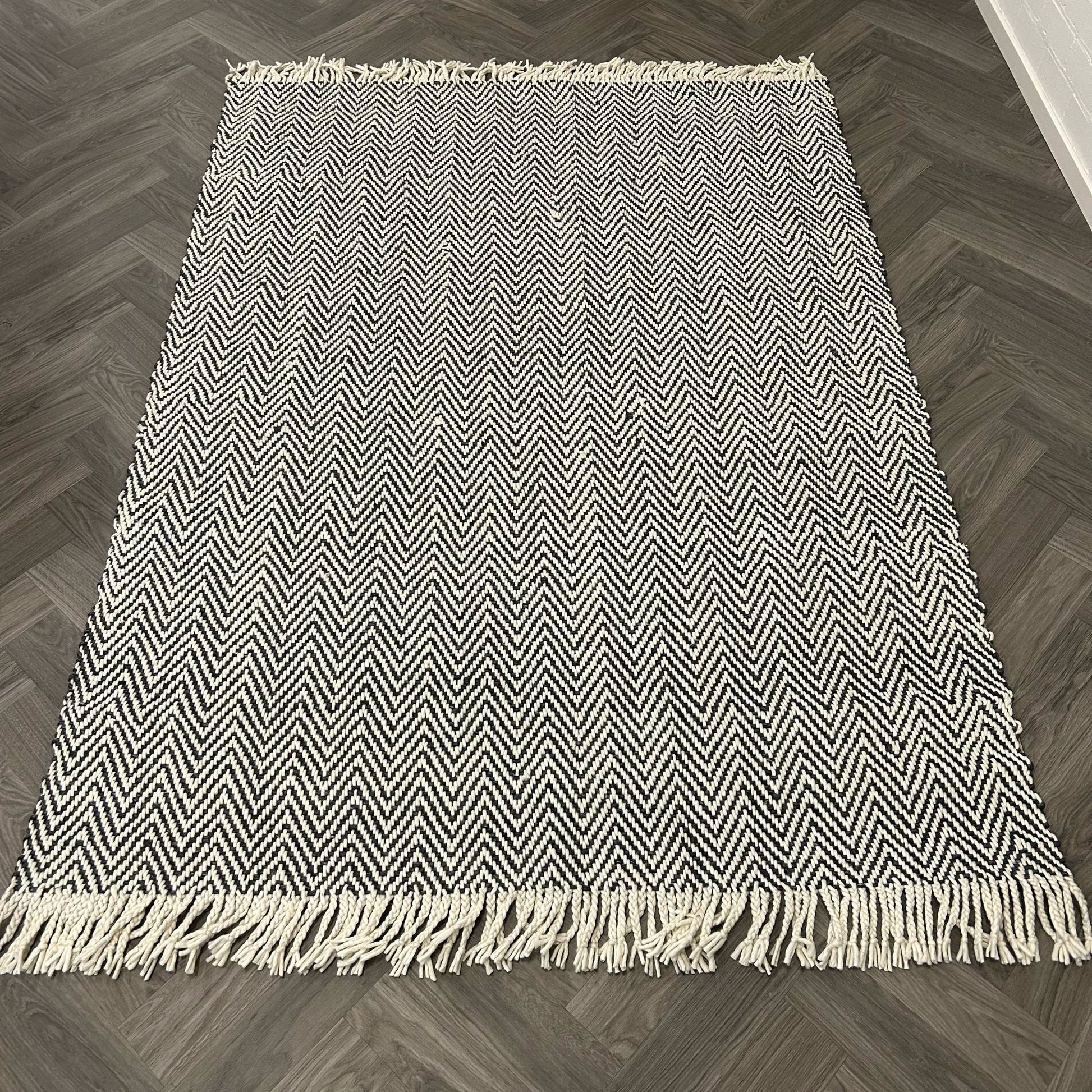 Brinker Vijon Charcoal Vloerkleed - 200x300cm - QF Living