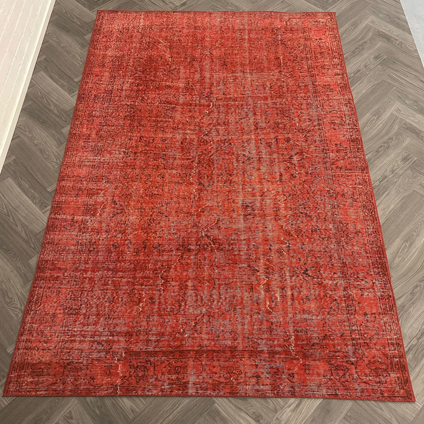 Brinker Vintage carpet 2421 Red - 200x300cm - QF Living