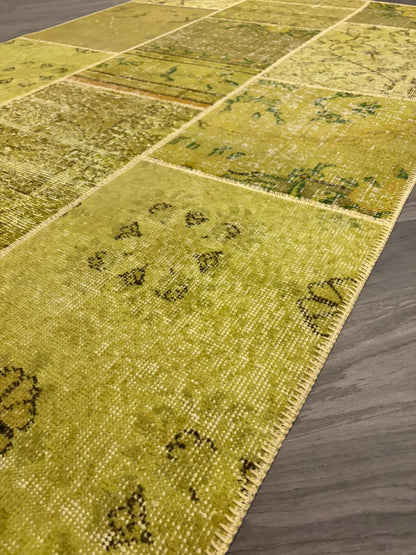 Brinker Vintage Yellow Vloerkleed - 120x180cm - QF Living