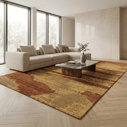 Montel Bonnier Cognac Vloerkleed - 240x340cm - QF Living