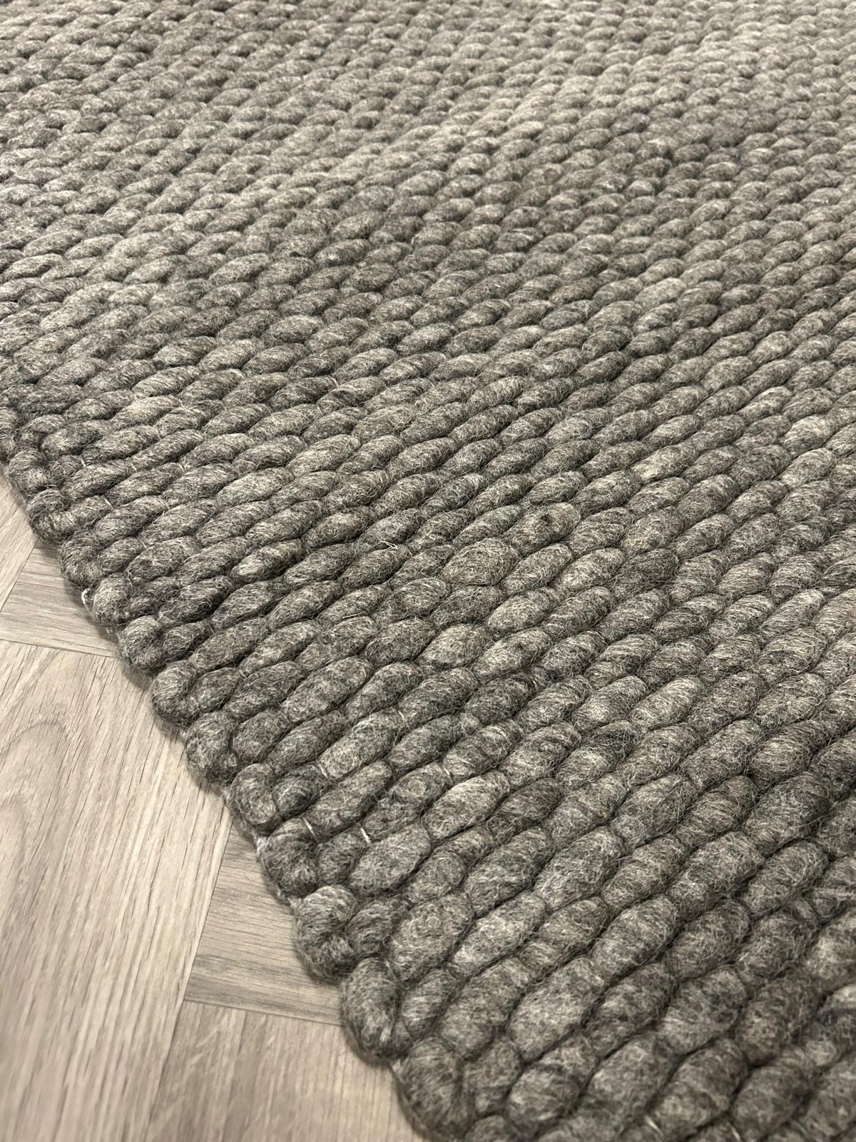 Pronto Wonen Mello 900 Antracite Vloerkleed - 240x340cm - QF Living