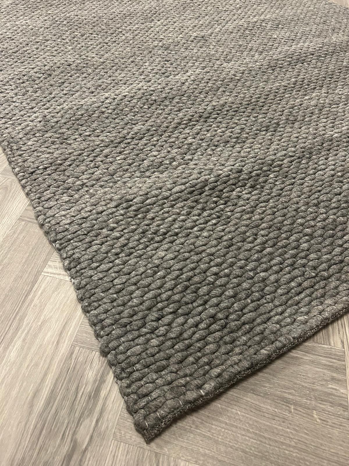 Pronto Wonen Mello 900 Antracite Vloerkleed - 240x340cm - QF Living