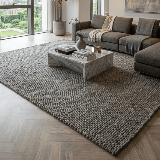 Pronto Wonen Mello 900 Antracite Vloerkleed - 240x340cm - QF Living